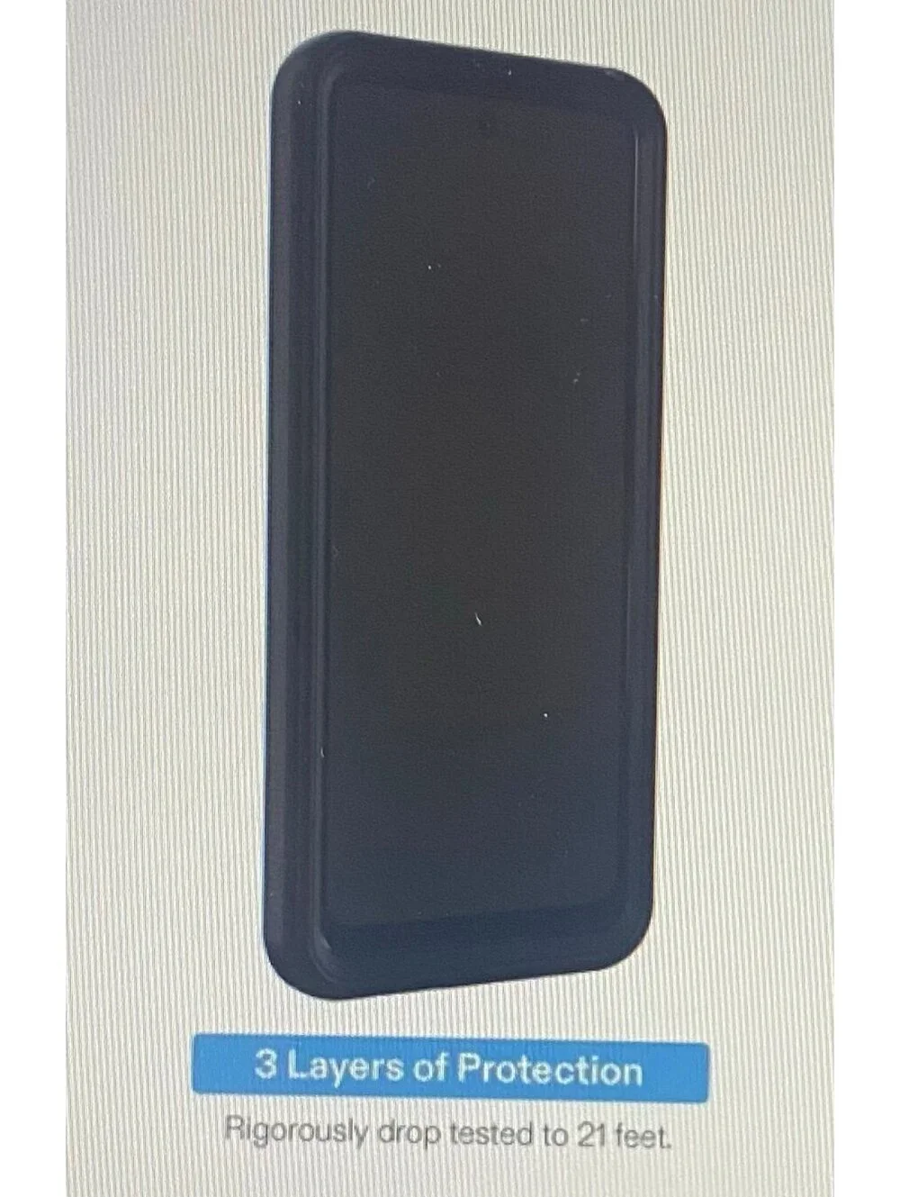 Onn Rugged Case for Samsung Galaxy A16 5G Black